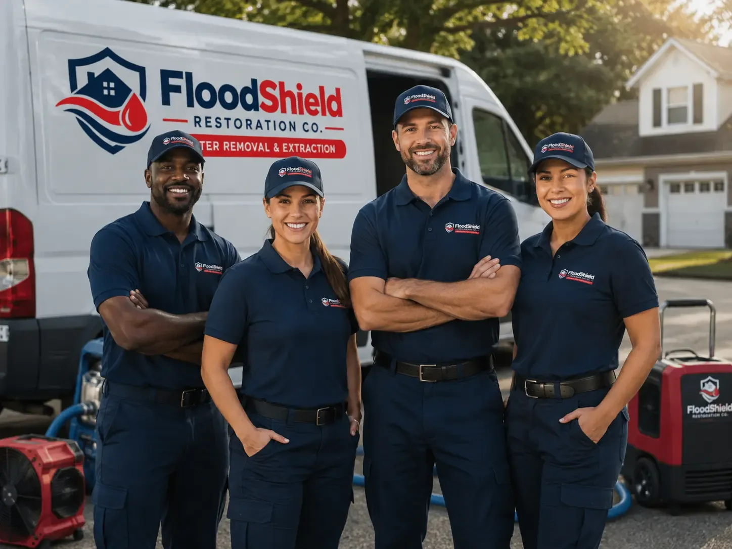 Flood Damage Restoration company in Coloma, WI